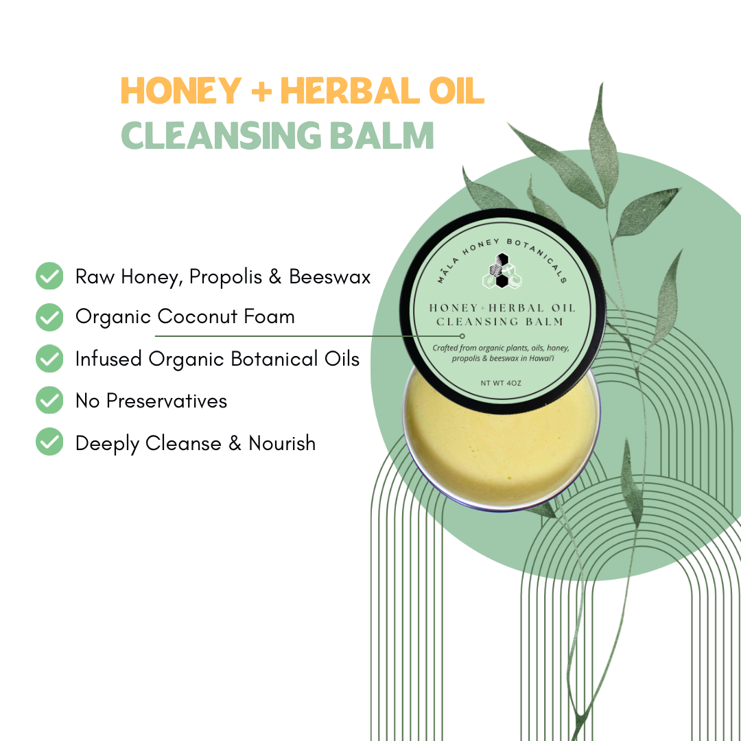 Honey cleansing balm