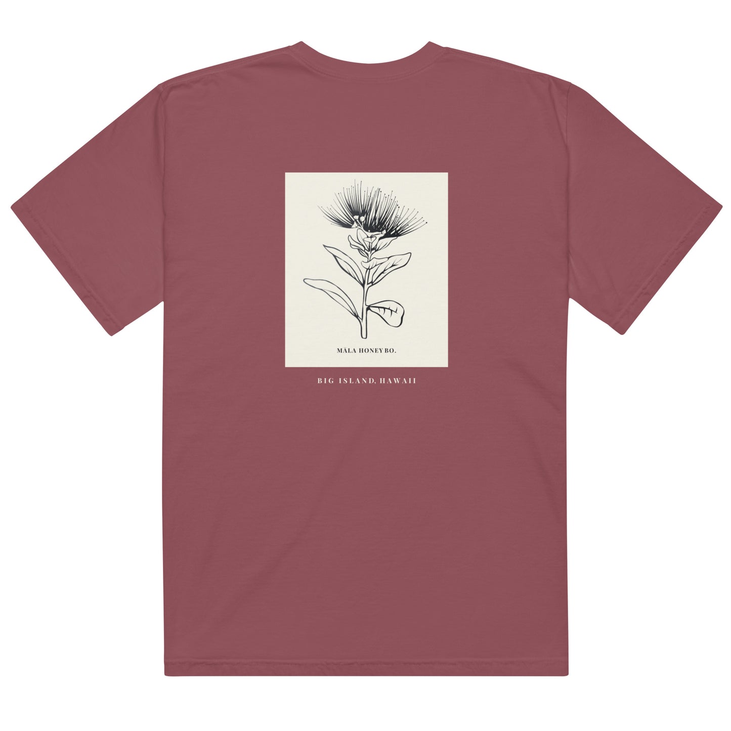 O’hia’ Lehua garment-dyed heavyweight t-shirt