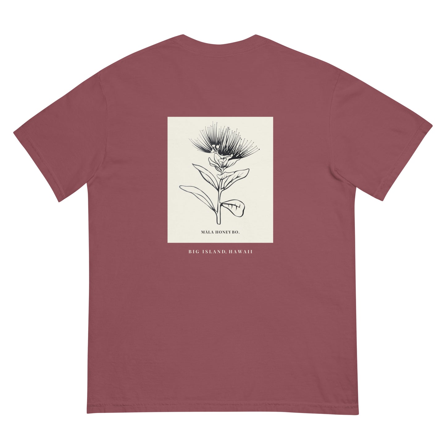 O’hia’ Lehua garment-dyed heavyweight t-shirt